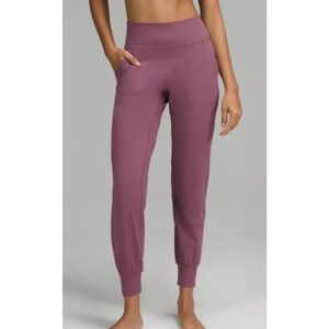 Lululemon Womens Align Joggers Spiced Chai Sz 4 Mauve Mid Rise Nulu Fabric Pants